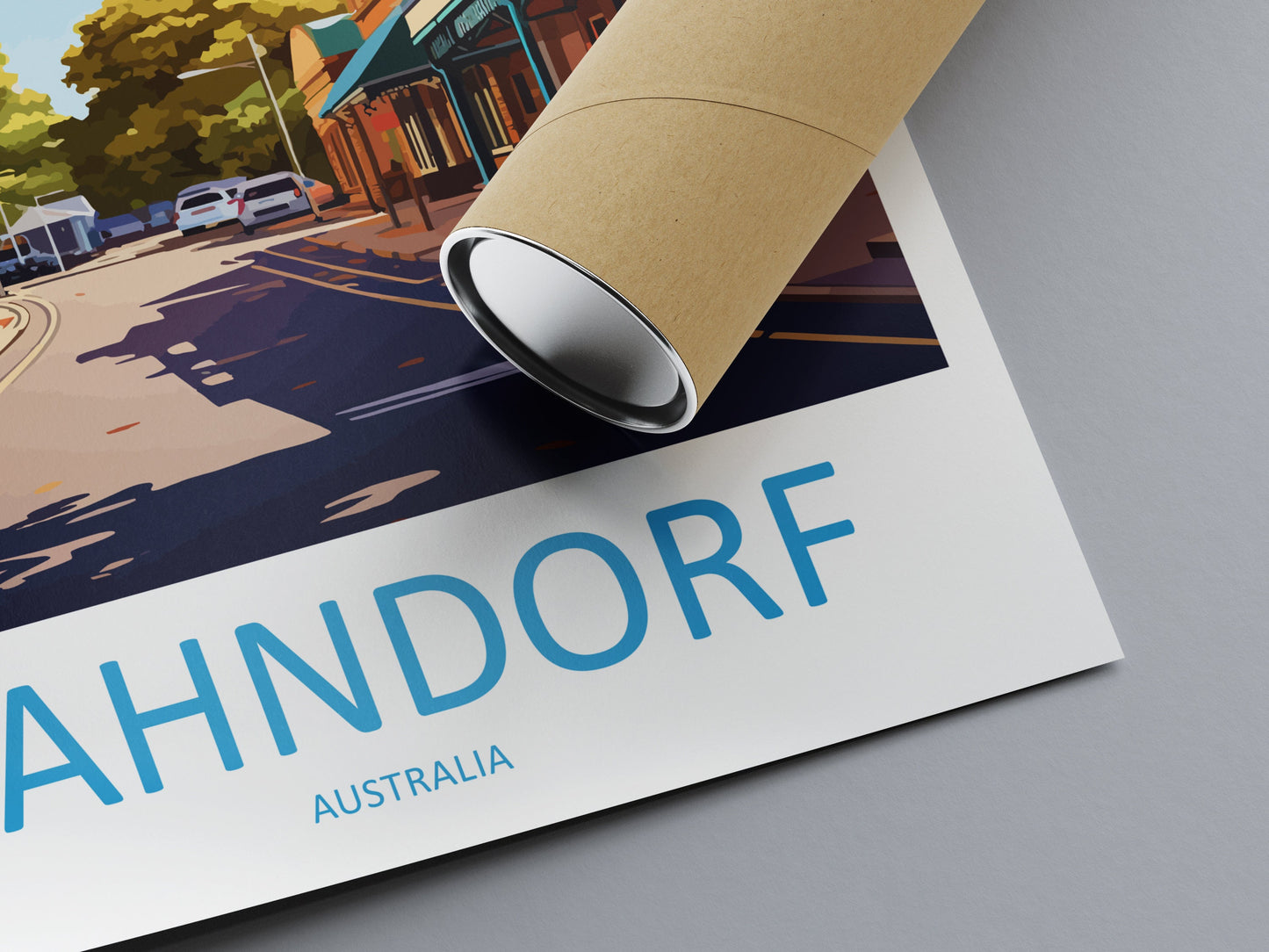 Hahndorf Travel Print Wall Art Hahndorf Wall Hanging Home Décor Hahndorf Gift Art Lovers Wall Art Australia Poster Deco Hahndorf Gift