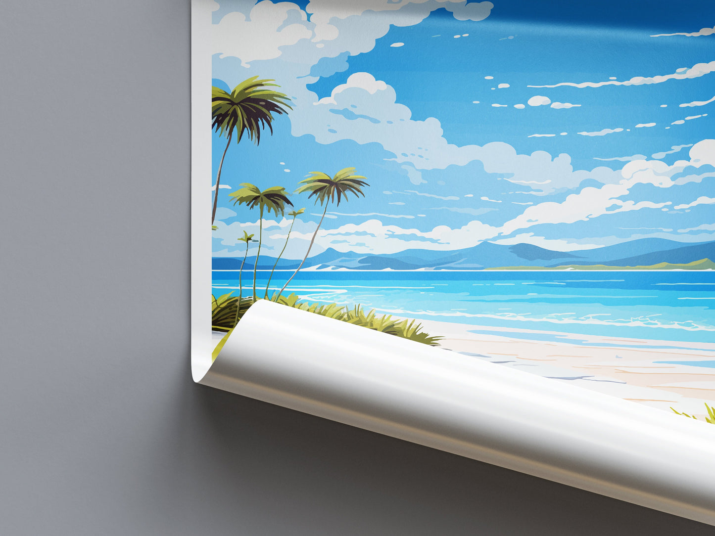 Whitehaven Beach Travel Print Wall Art Whitehaven Beach Wall Hanging Home Décor Whitehaven Beach Gift Art Lovers Australia Art Lover Gift