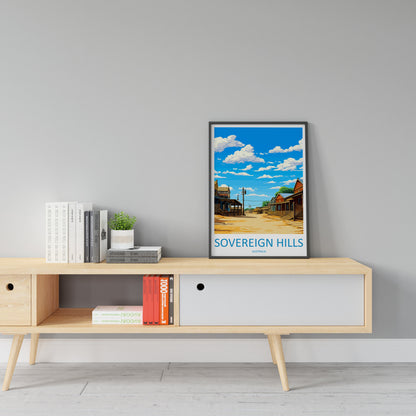 Sovereign Hills Travel Print Wall Art Sovereign Hills Wall Hanging Home Décor Sovereign Hills Gift Art Lovers Australia Art Lover Gift