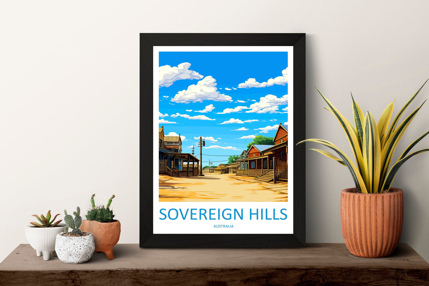 Sovereign Hills Travel Print Wall Art Sovereign Hills Wall Hanging Home Décor Sovereign Hills Gift Art Lovers Australia Art Lover Gift