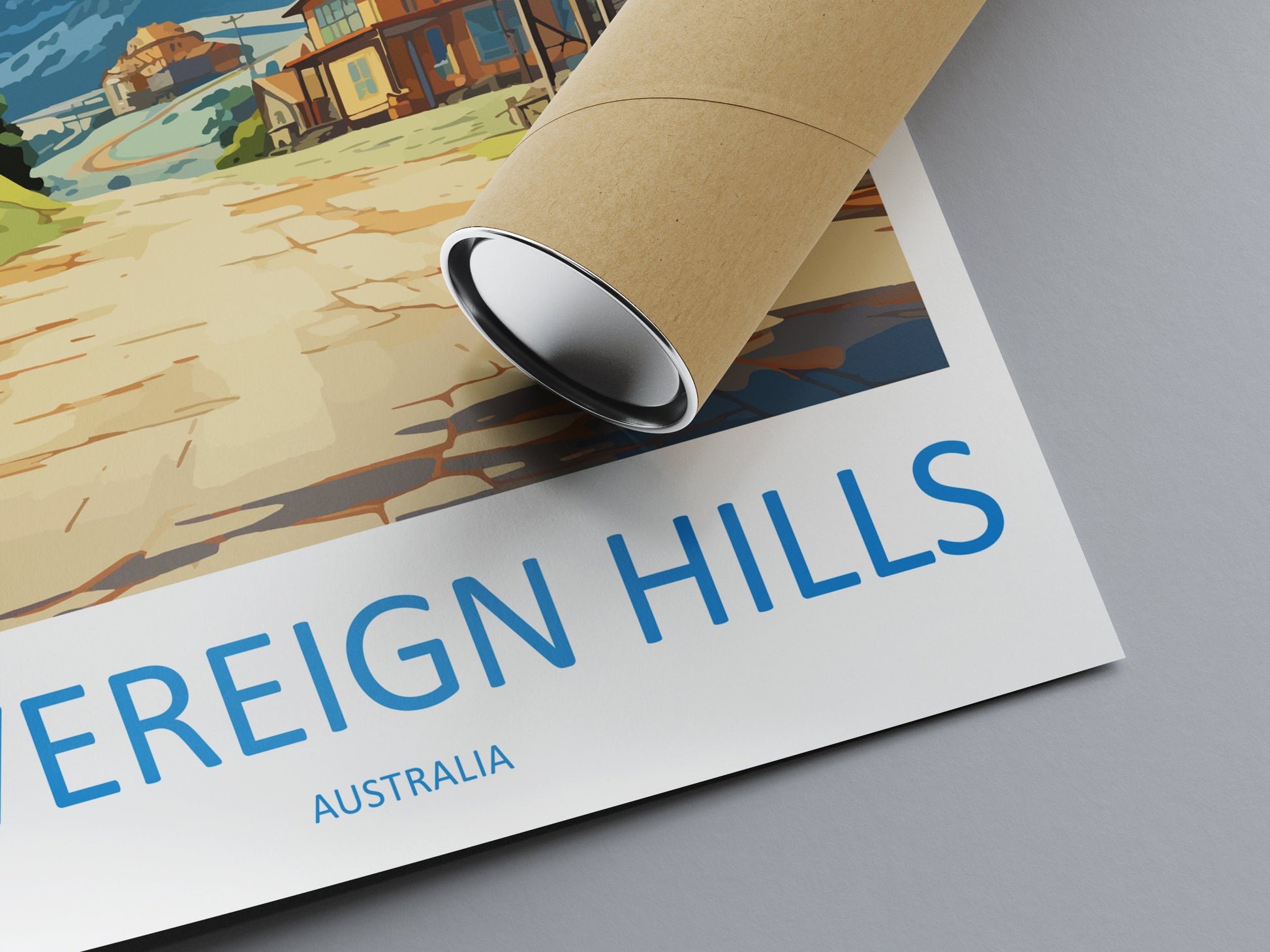 Sovereign Hills Travel Print Wall Art Sovereign Hills Wall Hanging Home Décor Sovereign Hills Gift Art Lovers Australia Art Lover Gift