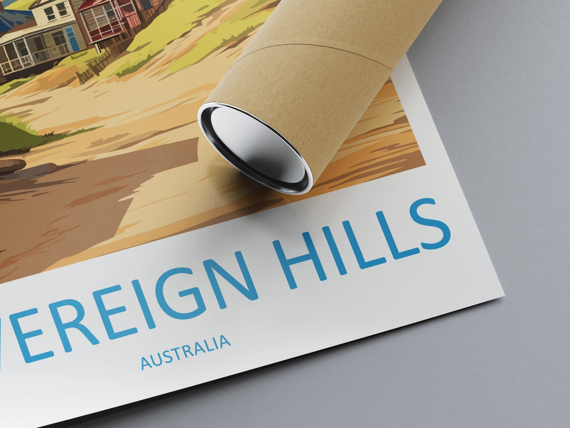 Sovereign Hills Travel Print Wall Art Sovereign Hills Wall Hanging Home Décor Sovereign Hills Gift Art Lovers Australia Art Lover Gift