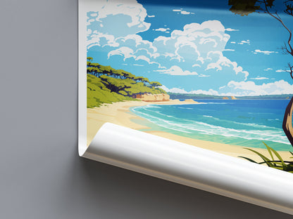 Fraiser Island Travel Print Wall Art Fraiser Island Wall Hanging Home Décor Fraiser Island Gift Art Lovers Wall Art Australia Poster Deco