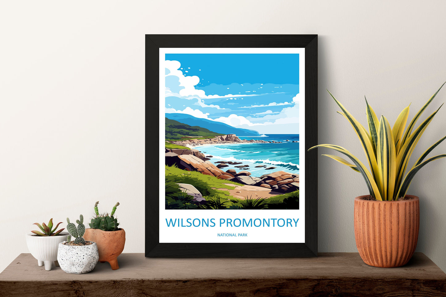 Wilsons Promontory National Park Travel Print Wall Art Wilsons Promontory Wall Hanging Home Décor Wilsons Promontory Gift Art Lovers Wall