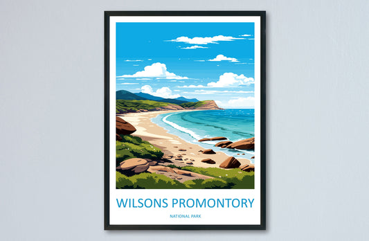 Wilsons Promontory National Park Travel Print Wall Art Wilsons Promontory Wall Hanging Home Décor Wilsons Promontory Gift Art Lovers Wall