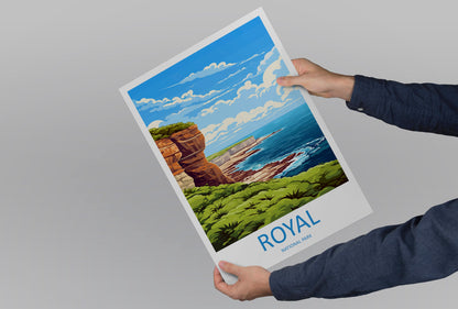 Royal National Park Travel Print Wall Art Royal National Park Wall Hanging Home Décor Royal National Park Gift Art Lovers Wall Art Australia