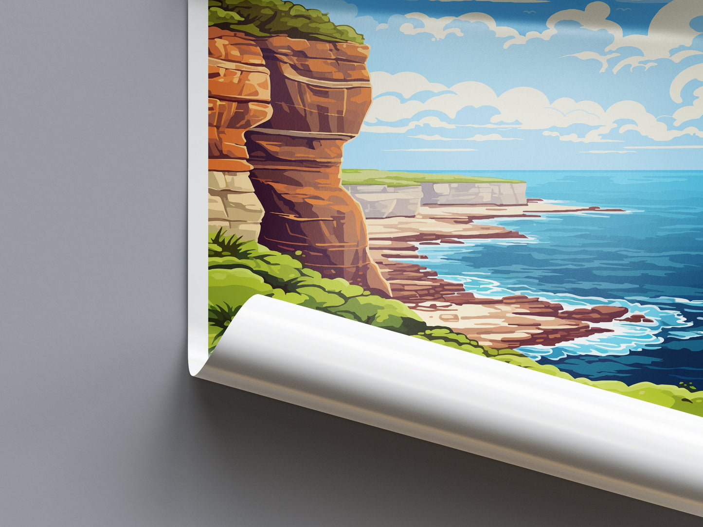 Royal National Park Travel Print Wall Art Royal National Park Wall Hanging Home Décor Royal National Park Gift Art Lovers Wall Art Australia