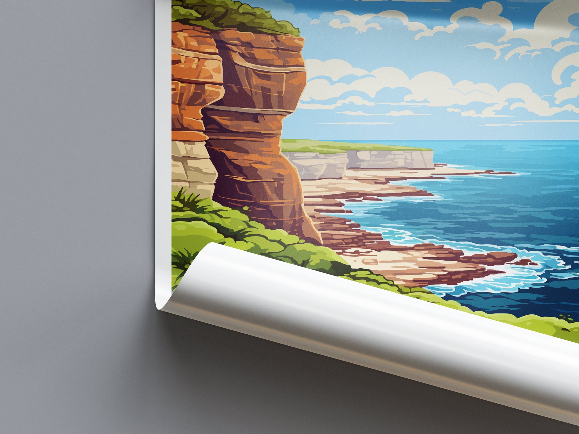 Royal National Park Travel Print Wall Art Royal National Park Wall Hanging Home Décor Royal National Park Gift Art Lovers Wall Art Australia
