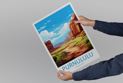 Purnululu National Park Travel Print Wall Purnululu Wall Hanging Home Décor Purnululu Gift Art Lovers Art Australia Wall Art Poster