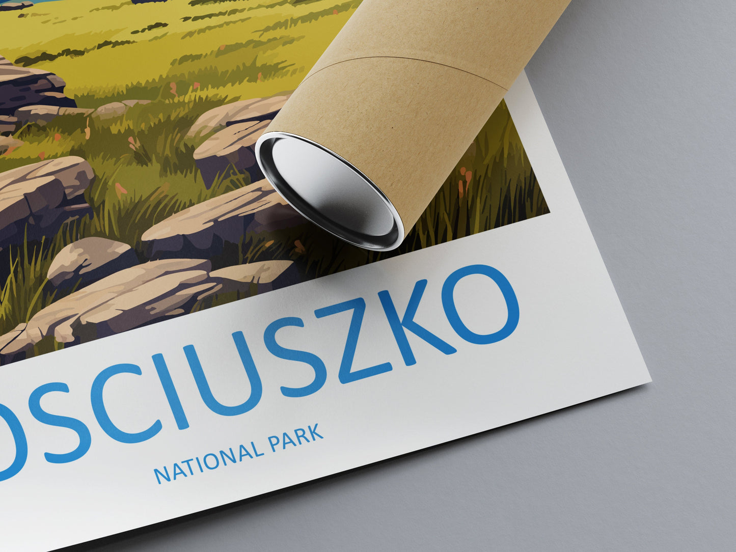 Kosciuszko National Park Travel Print Wall Kosciuszko National Park Wall Hanging Home Décor Kosciuszko Gift Art Lovers Art Australia Art
