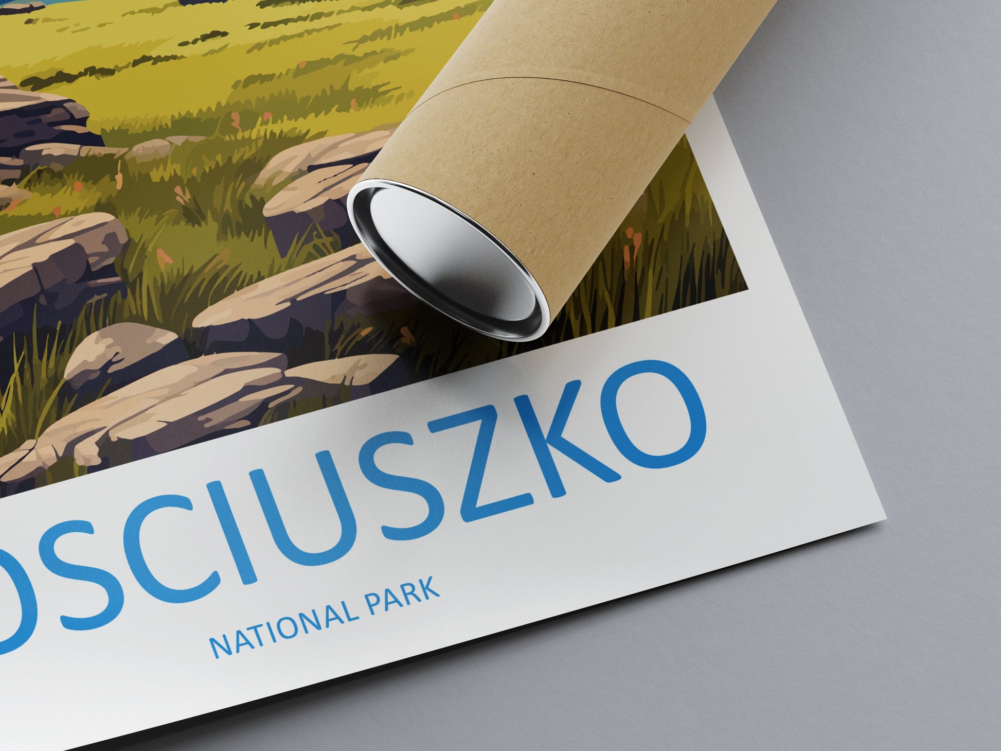Kosciuszko National Park Travel Print Wall Kosciuszko National Park Wall Hanging Home Décor Kosciuszko Gift Art Lovers Art Australia Art