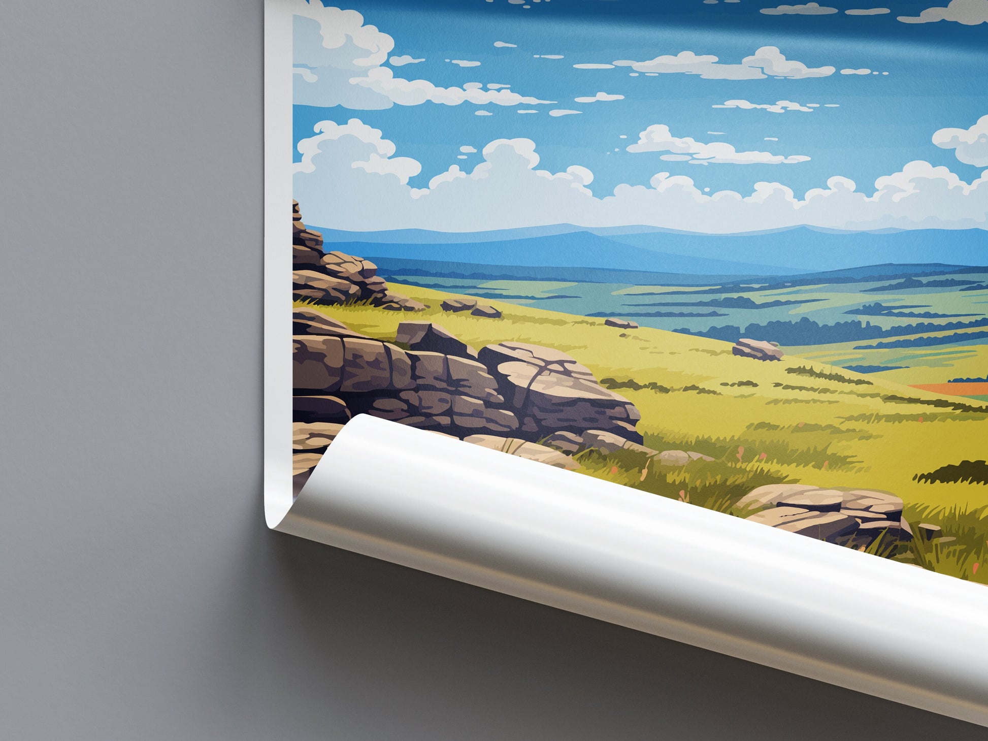 Kosciuszko National Park Travel Print Wall Kosciuszko National Park Wall Hanging Home Décor Kosciuszko Gift Art Lovers Art Australia Art