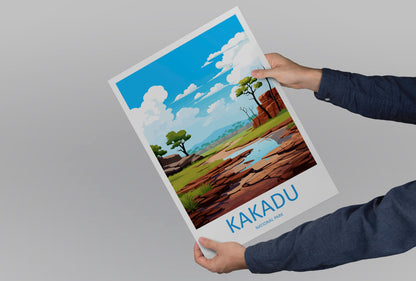 Kakadu National Park Travel Print Wall Kakadu National Park Wall Hanging Home Décor Kakadu Gift Art Lovers Art Australia Art