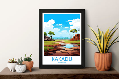 Kakadu National Park Travel Print Wall Kakadu National Park Wall Hanging Home Décor Kakadu Gift Art Lovers Art Australia Art