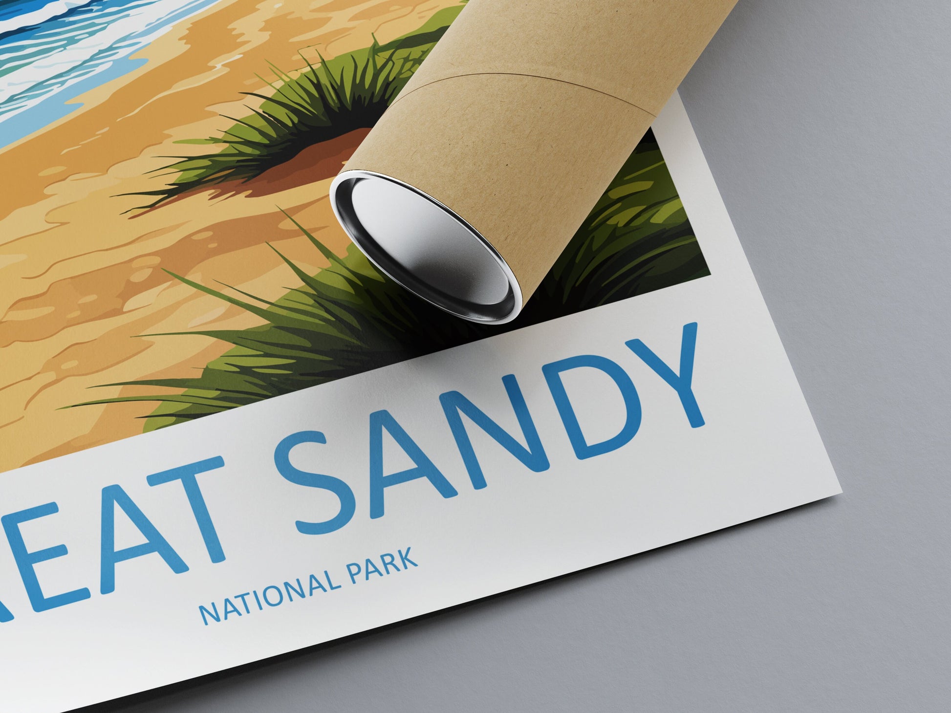 Great Sandy National Park Travel Print Wall Great Sandy National Park Wall Hanging Home Décor Great Sandy Gift Art Lovers Art Australia Art