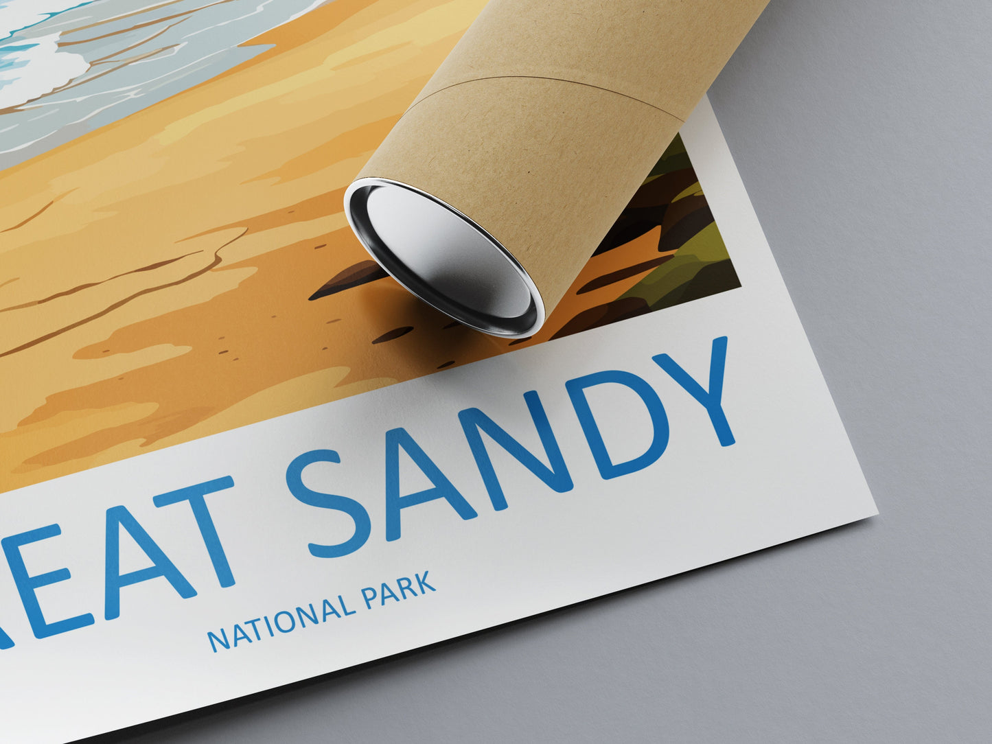 Great Sandy National Park Travel Print Wall Great Sandy National Park Wall Hanging Home Décor Great Sandy Gift Art Lovers Art Australia Art