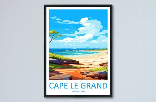 Cape Le Grand National Park Travel Print Wall Cape Le Grand National Park Wall Hanging Home Décor Cape Le Grand Gift Art Lovers Australia