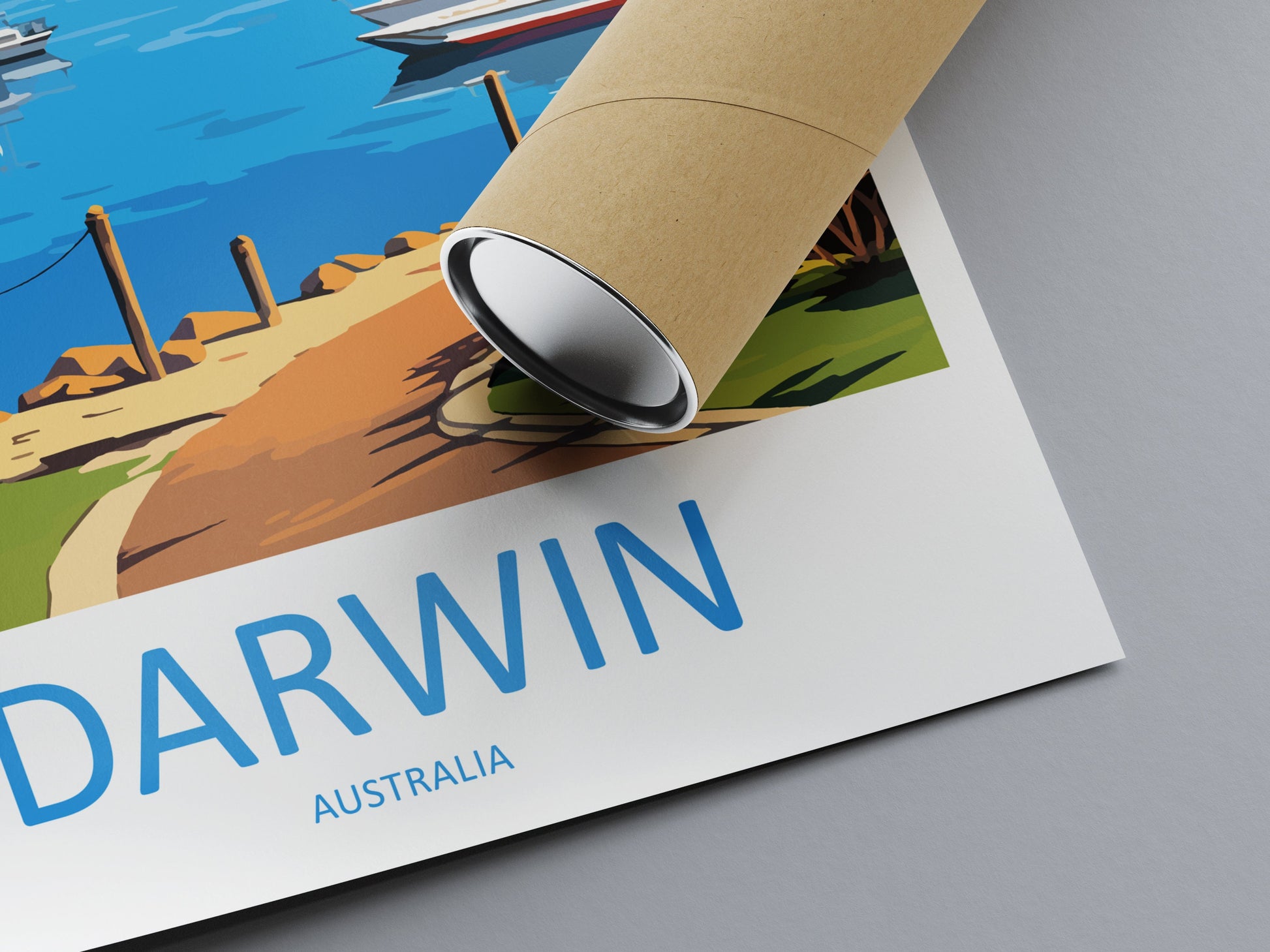 Darwin Travel Print Wall Art Darwin Wall Hanging Home Décor Darwin Gift Art Lovers Wall Art Australia Poster Deco Darwin Gift