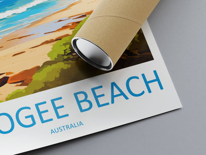 Coogee Beach Travel Print Wall Art Coogee Beach Wall Hanging Home Décor Coogee Beach Gift Art Lovers Wall Art Australia Poster Art