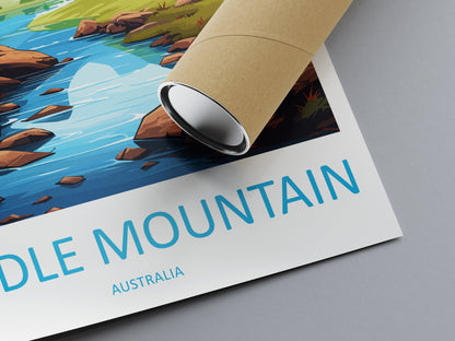 Cradle Mountain Travel Print Wall Art Cradle Mountain Wall Hanging Home Décor Cradle Mountain Gift Art Lovers Wall Art Australia Poster Art
