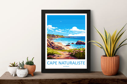 Cape Naturaliste Travel Print Wall Art Cape Naturaliste Wall Hanging Home Décor Cape Naturaliste Gift Art Lovers Wall Art Australia Poster