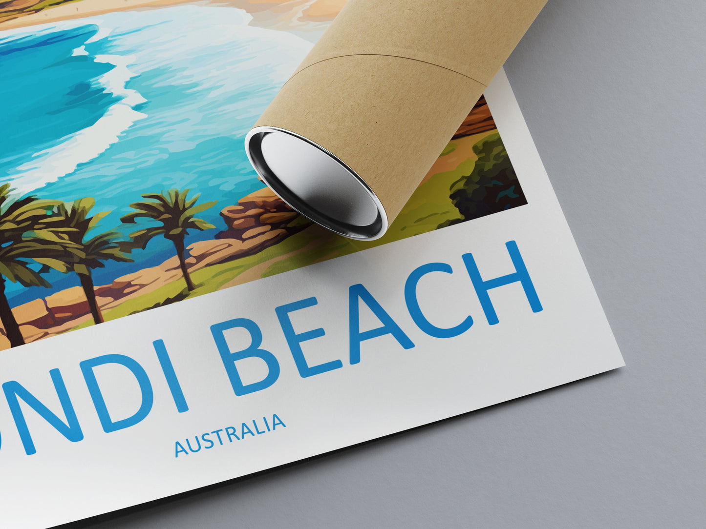 Bondi Beach Travel Print Wall Art Bondi Beach Wall Hanging Home Décor Bondi Beach Gift Art Lovers Wall Art Australia Poster Art
