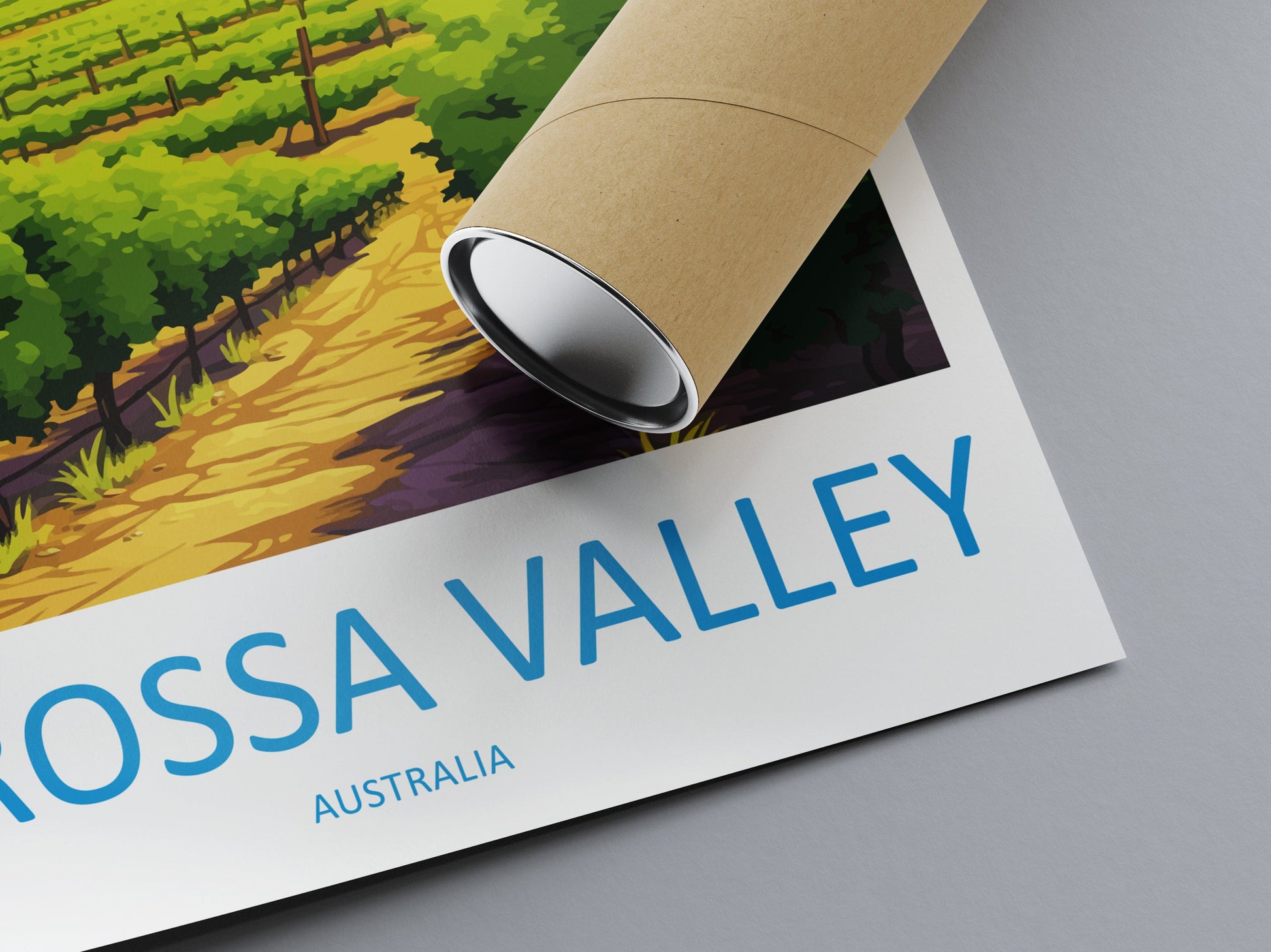 Barossa Valley Travel Print Wall Art Barossa Valley Wall Hanging Home Décor Barossa Valley Gift Art Lovers Wall Art Australia Poster Art