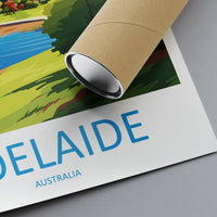 Adelaide Travel Print Wall Art Adelaide Wall Hanging Home Décor Adelaide Gift Art Lovers Wall Art Australia Poster Art