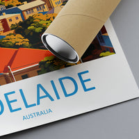 Adelaide Travel Print Wall Art Adelaide Wall Hanging Home Décor Adelaide Gift Art Lovers Wall Art Australia Poster Art