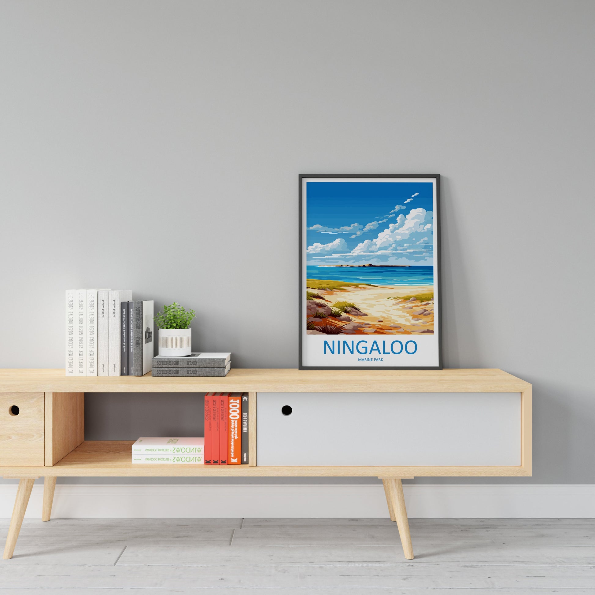 Ningaloo Marine Park Travel Print Wall Art Ningaloo Marine Park Wall Hanging Home Décor Ningaloo Marine Park Gift Art Lovers