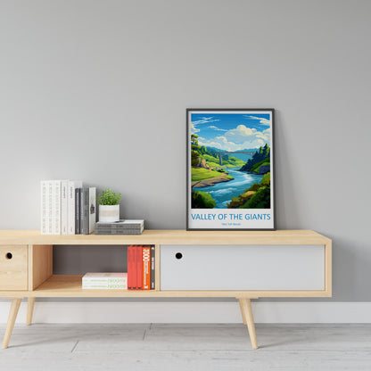 Valley Of The Giants Tree Top Walks Travel Print Wall Art Valley Of The Giants Wall Hanging Home Décor Valley Of The Giants Gift Art Lovers