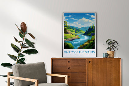 Valley Of The Giants Tree Top Walks Travel Print Wall Art Valley Of The Giants Wall Hanging Home Décor Valley Of The Giants Gift Art Lovers