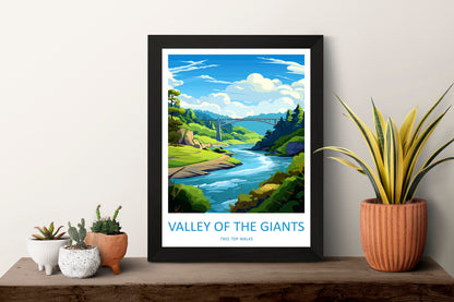 Valley Of The Giants Tree Top Walks Travel Print Wall Art Valley Of The Giants Wall Hanging Home Décor Valley Of The Giants Gift Art Lovers