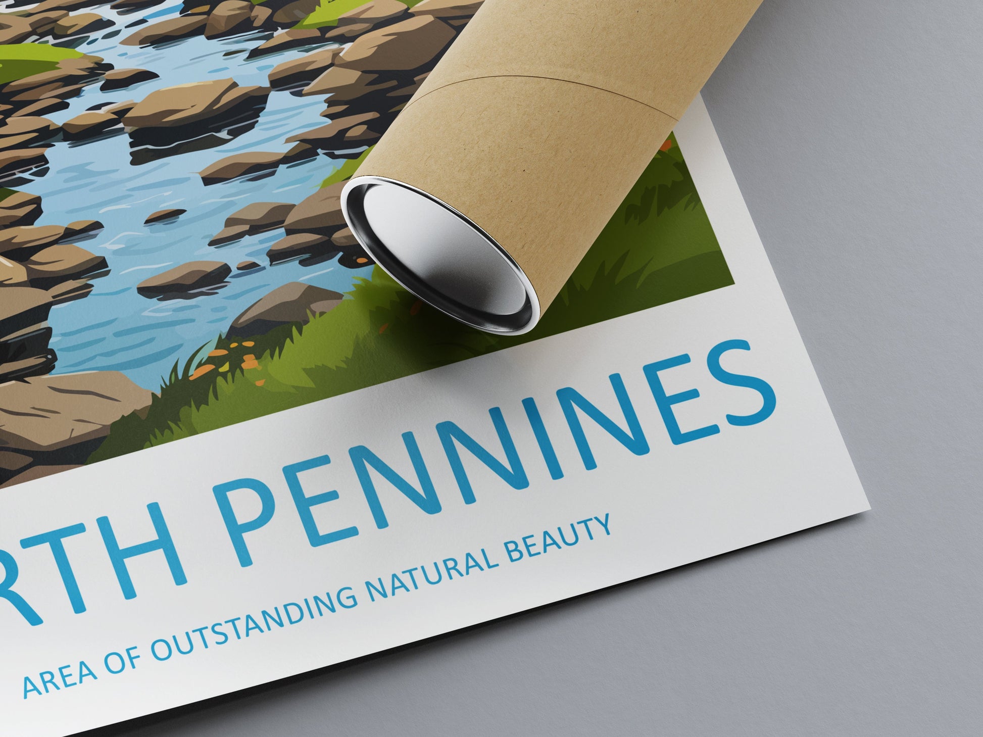 North Pennines Travel Print Wall Art North Pennines Wall Hanging Home Decor North Pennines Gift Art Lovers Wall Art AONB Print Poster