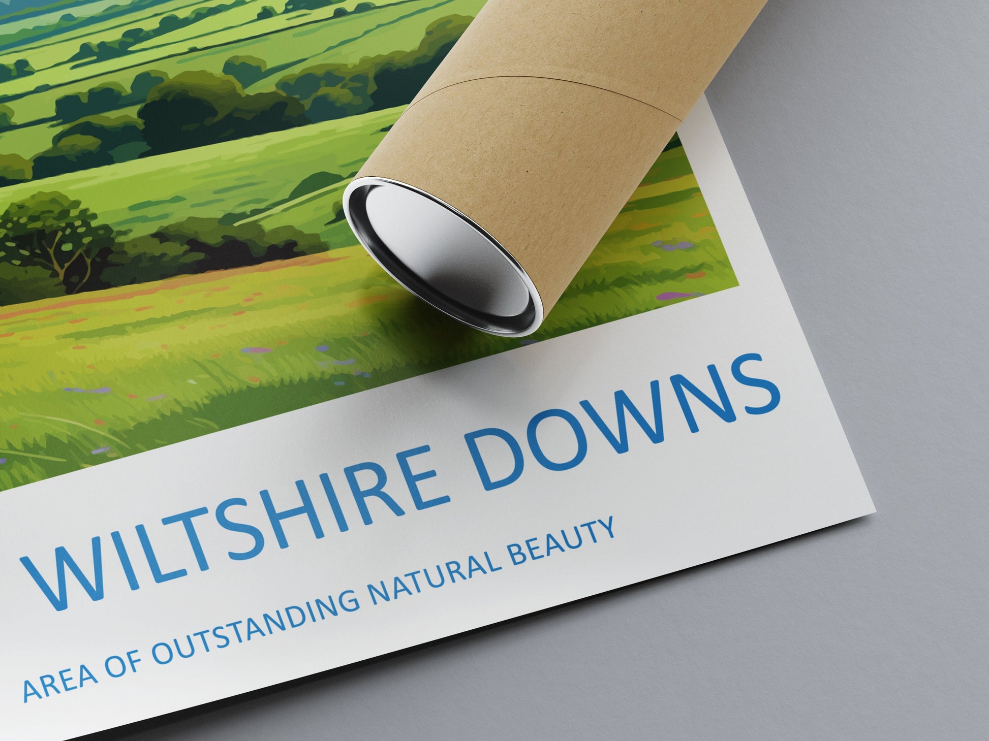 West Wiltshire Downs Travel Print Wall Art West Wiltshire Downs Wall Hanging Home Decor West Wiltshire Downs Gift Art Lovers Wall Art AONB