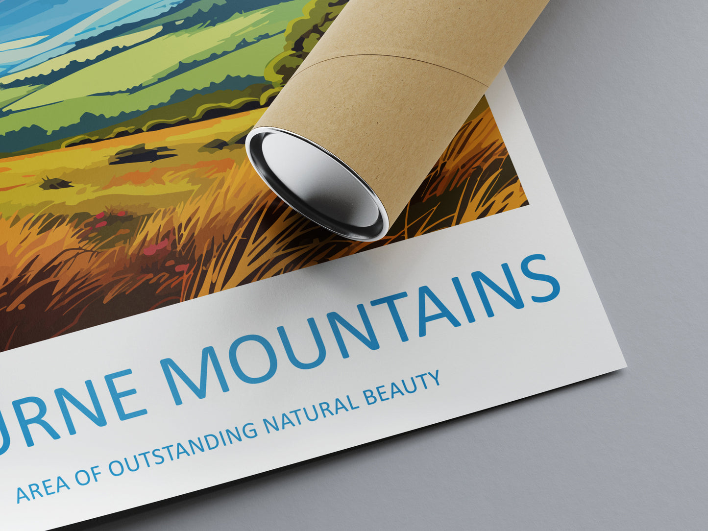 Mourne Mountains Travel Print Wall Art Mourne Mountains Wall Hanging Home Decor Mourne Mountains Gift Art Lovers Wall Art AONB Print