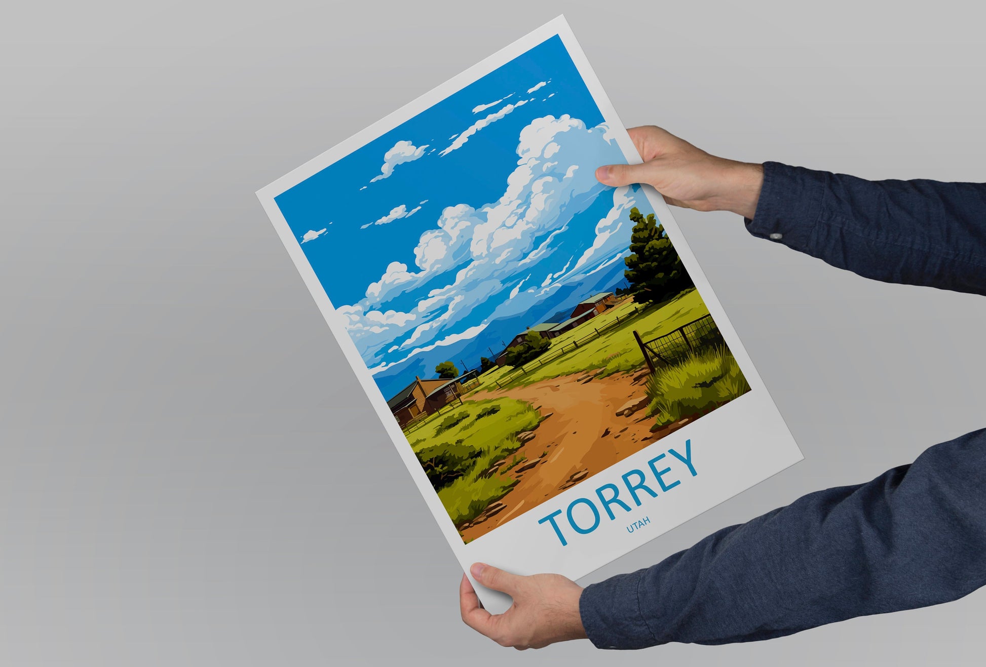 Torrey Travel Print Wall Art Torrey Wall Hanging Home Décor Torrey Gift Art Lovers Utah Art Lover Gift Travel Posters Wall Art