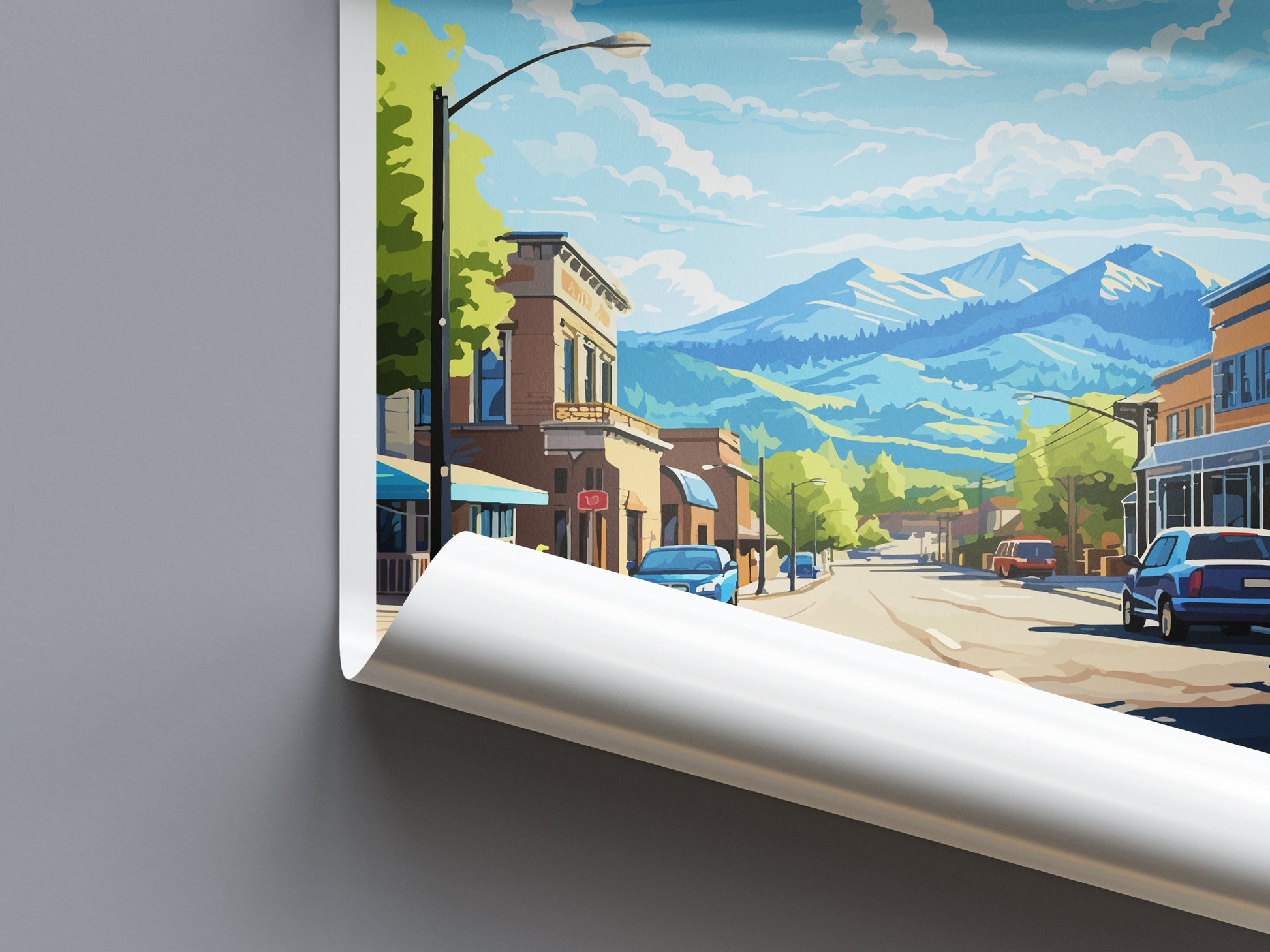 Sundance Travel Print Wall Art Sundance Wall Hanging Home Décor Sundance Gift Art Lovers Utah Art Lover Gift Travel Posters Wall Art