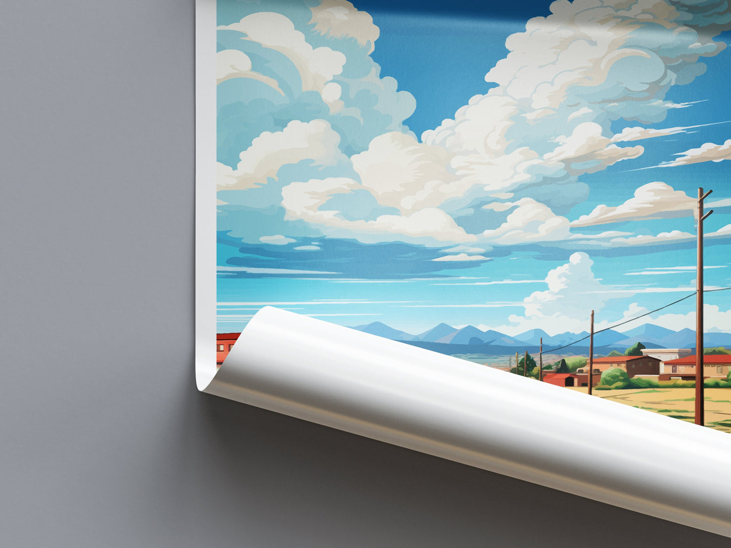 Hurricane Travel Print Wall Art Hurricane Wall Hanging Home Décor Hurricane Gift Art Lovers Utah Art Lover Gift Travel Poster