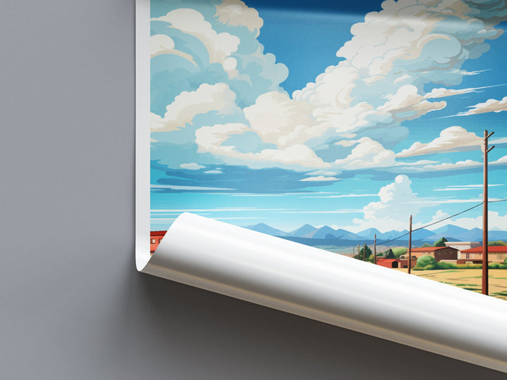 Hurricane Travel Print Wall Art Hurricane Wall Hanging Home Décor Hurricane Gift Art Lovers Utah Art Lover Gift Travel Poster