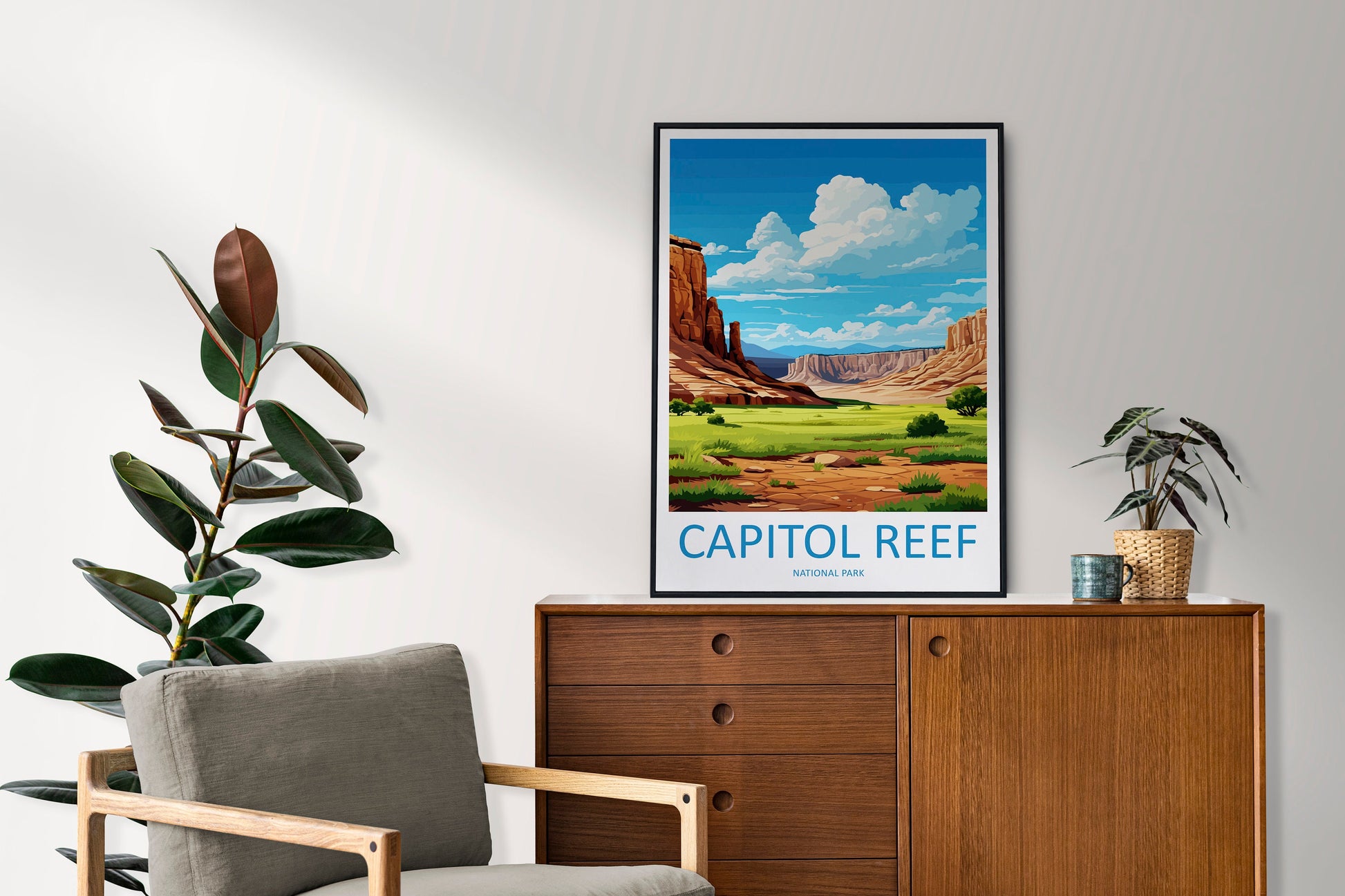 Capitol Reef National Park Travel Print Wall Art Capitol Reef National Park Wall Hanging Home Décor Capitol Reef National Park Art Lovers