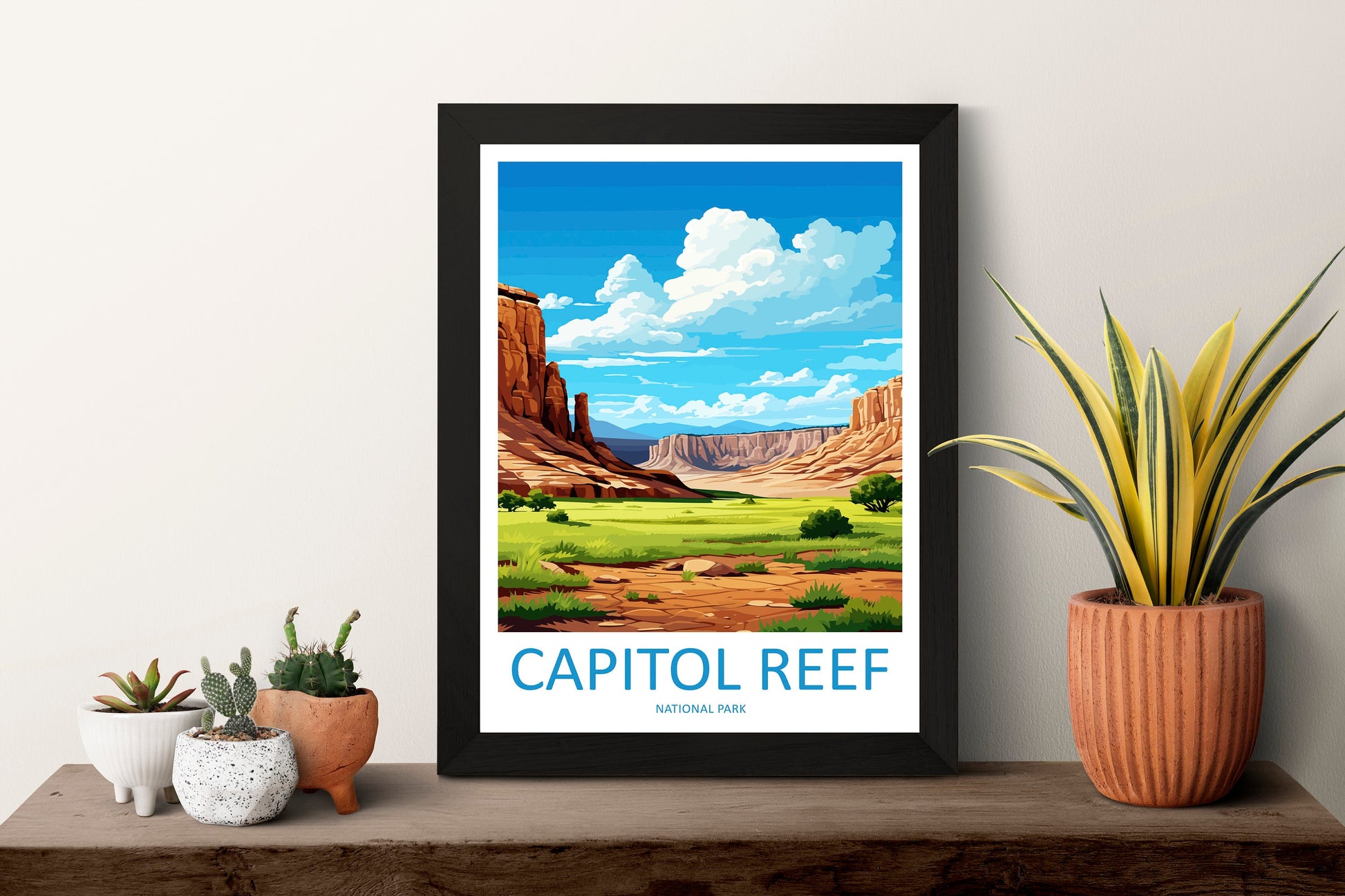 Capitol Reef National Park Travel Print Wall Art Capitol Reef National Park Wall Hanging Home Décor Capitol Reef National Park Art Lovers