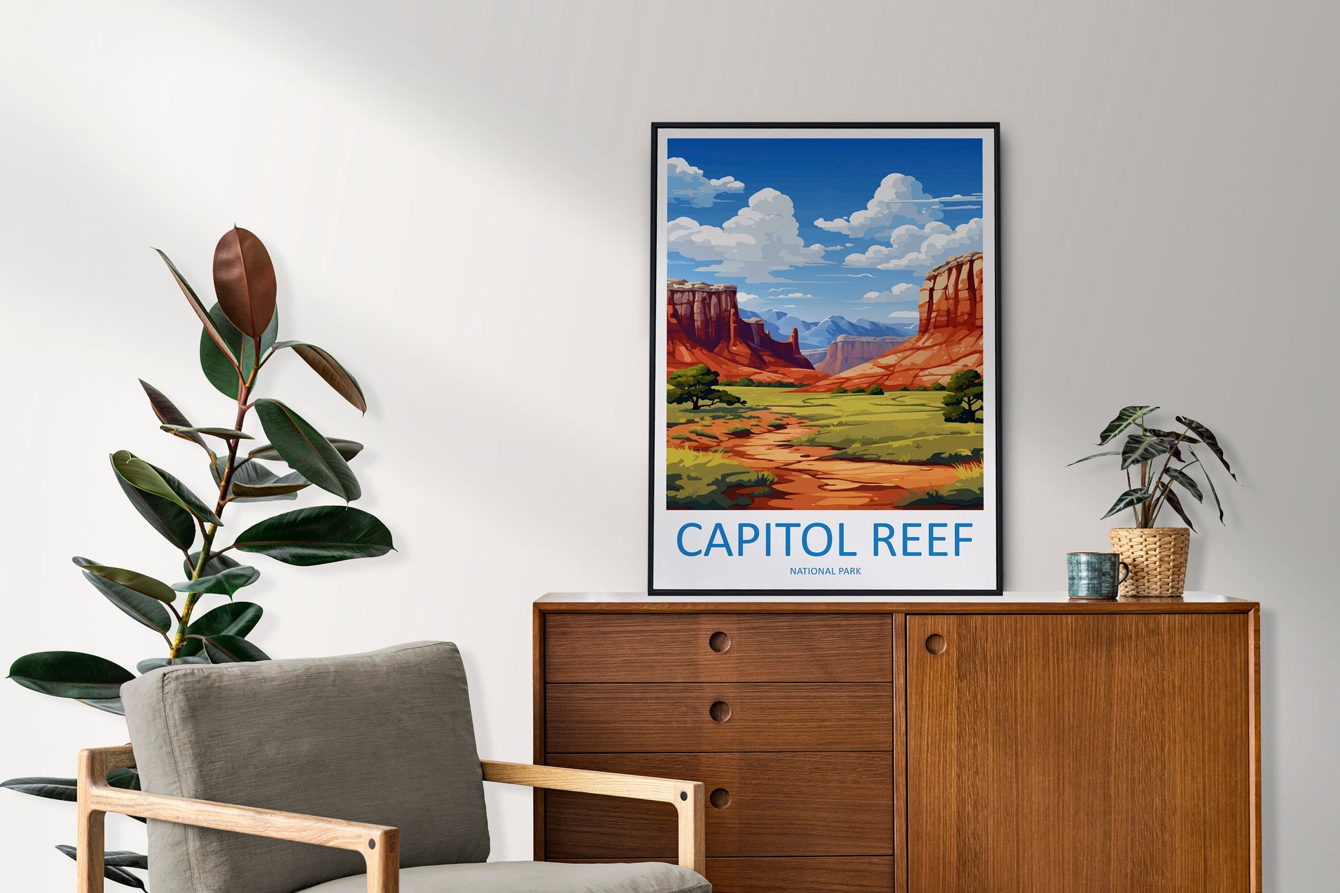 Capitol Reef National Park Travel Print Wall Art Capitol Reef National Park Wall Hanging Home Décor Capitol Reef National Park Art Lovers