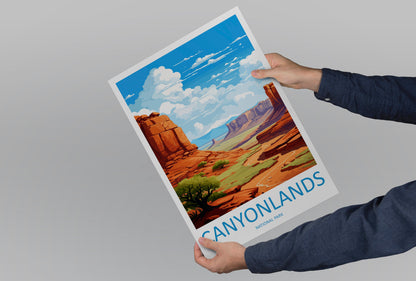 Canyonlands National Park Travel Print Wall Art Canyonlands National Park Wall Hanging Home Décor Canyonlands National Park Art Lovers