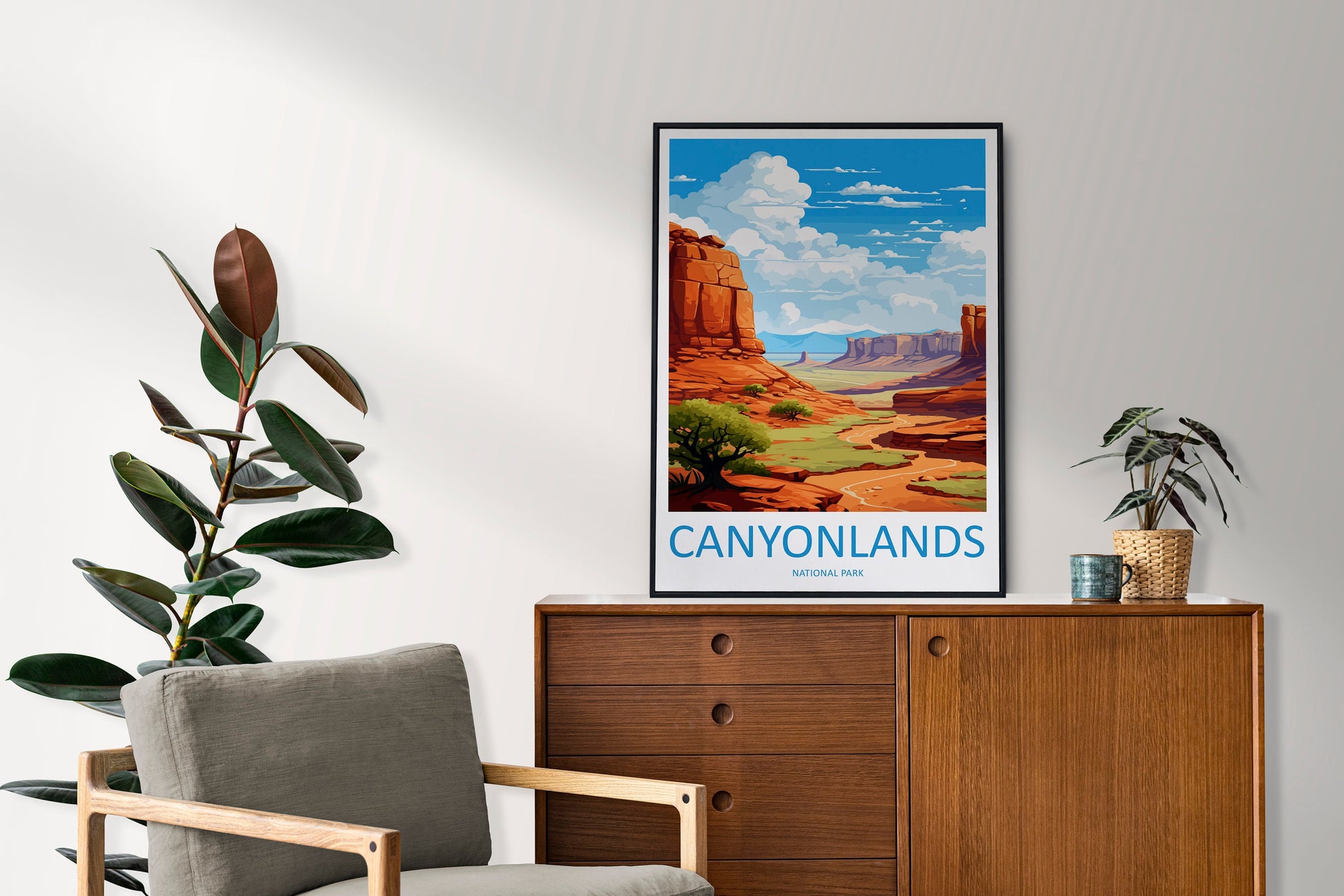Canyonlands National Park Travel Print Wall Art Canyonlands National Park Wall Hanging Home Décor Canyonlands National Park Art Lovers