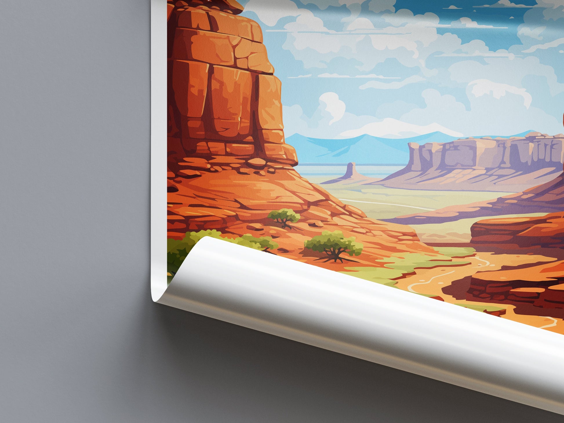 Canyonlands National Park Travel Print Wall Art Canyonlands National Park Wall Hanging Home Décor Canyonlands National Park Art Lovers