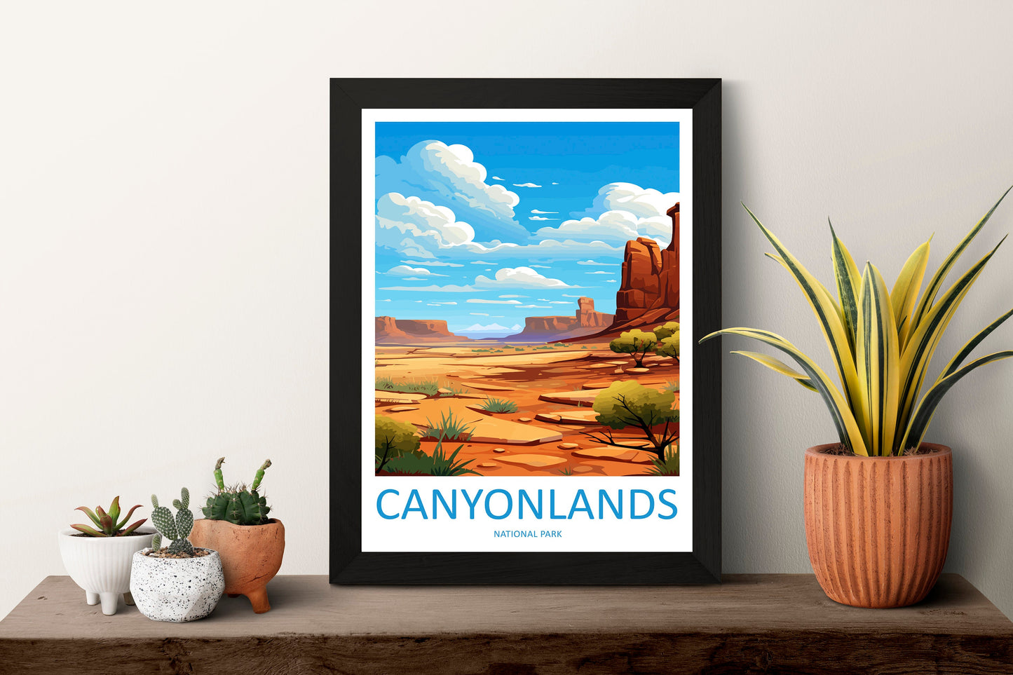 Canyonlands National Park Travel Print Wall Art Canyonlands National Park Wall Hanging Home Décor Canyonlands National Park Art Lovers