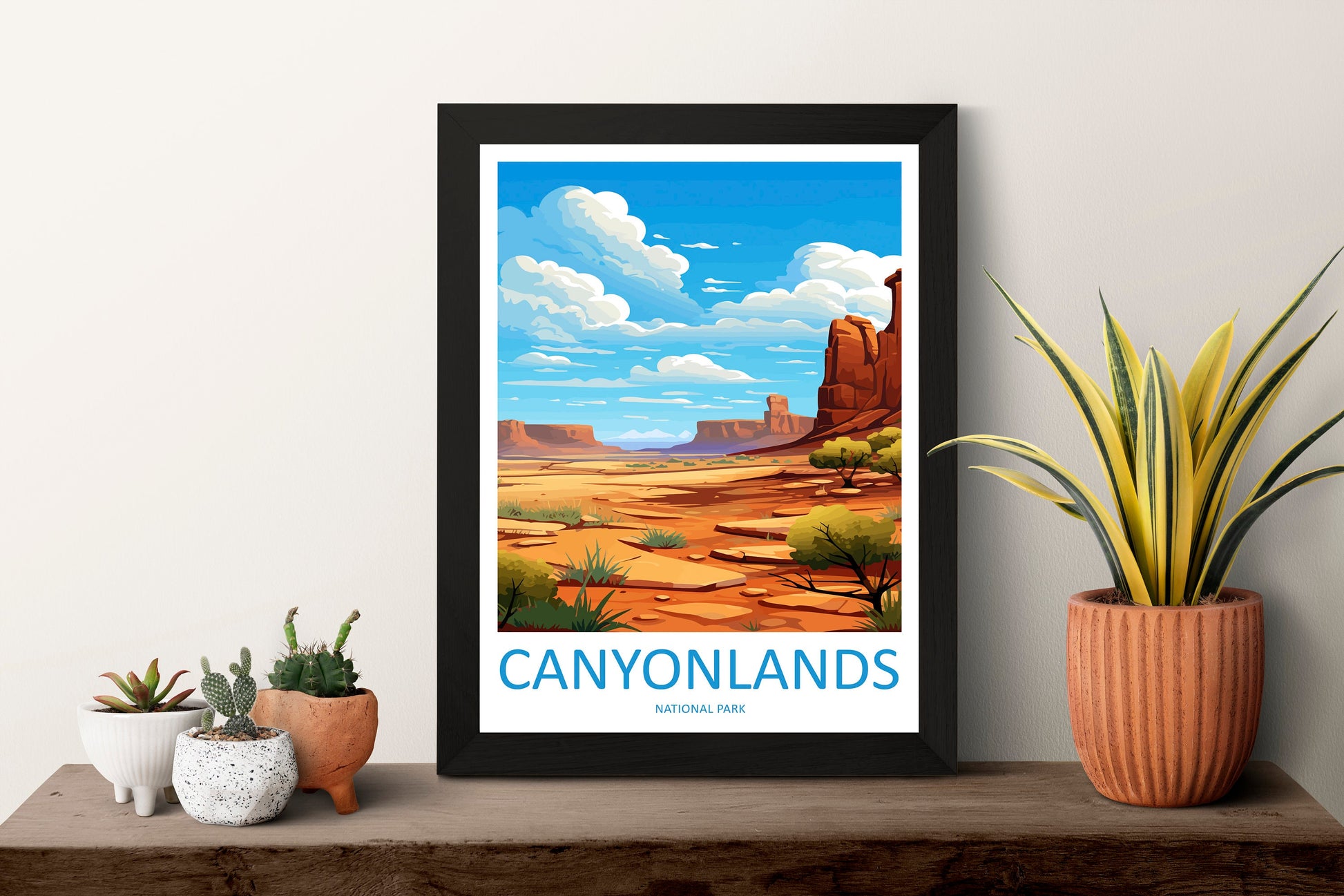 Canyonlands National Park Travel Print Wall Art Canyonlands National Park Wall Hanging Home Décor Canyonlands National Park Art Lovers
