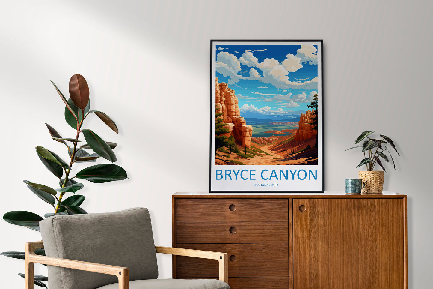 Bryce Canyon National Park Travel Print Wall Art Bryce Canyon National Park Wall Hanging Home Décor Bryce Canyon National Park Art Lovers