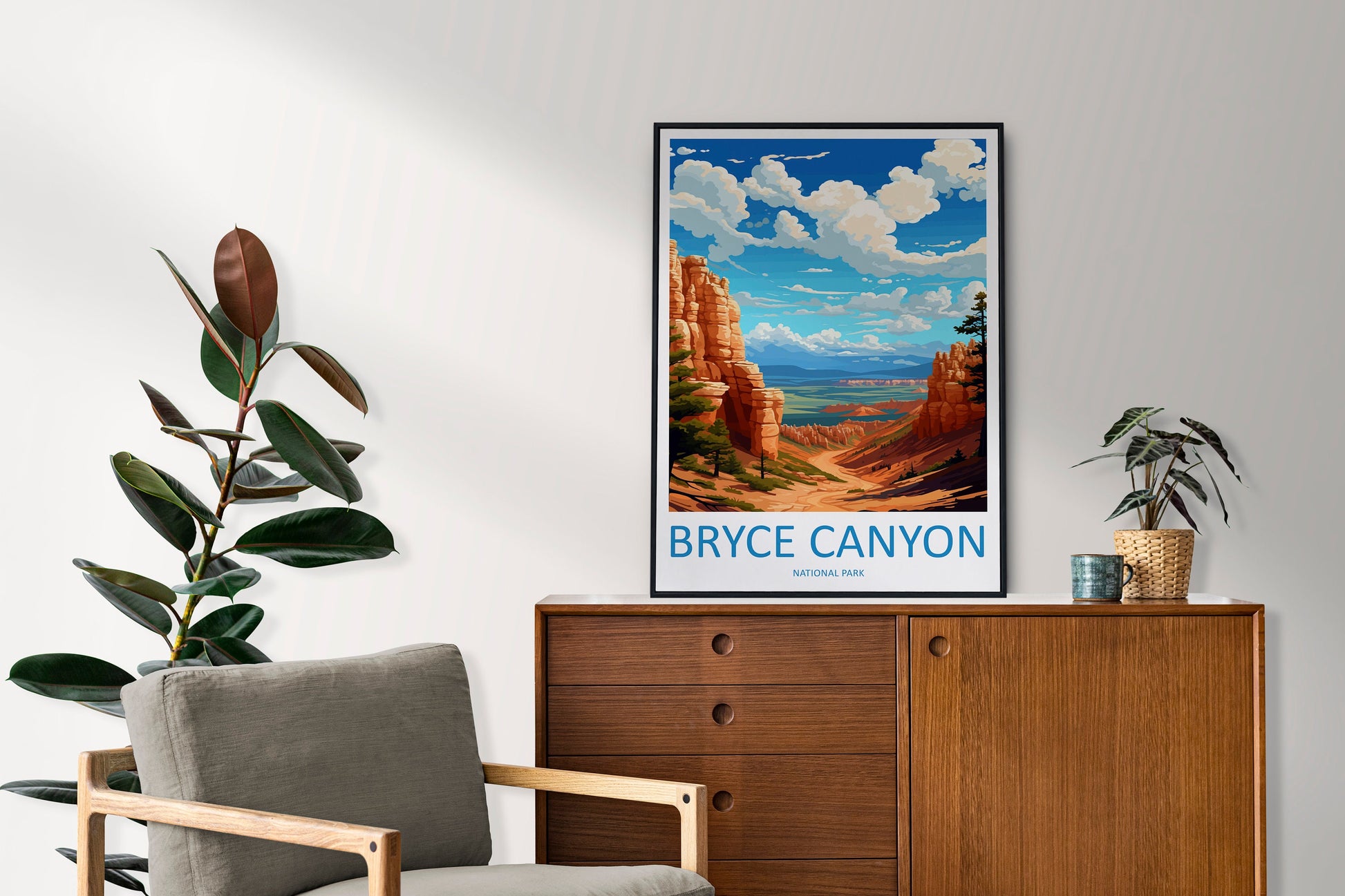 Bryce Canyon National Park Travel Print Wall Art Bryce Canyon National Park Wall Hanging Home Décor Bryce Canyon National Park Art Lovers